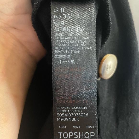 TOP-SHOP Black Romper - Picture 5 of 9